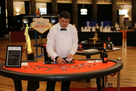 Hire a casino table in Wales